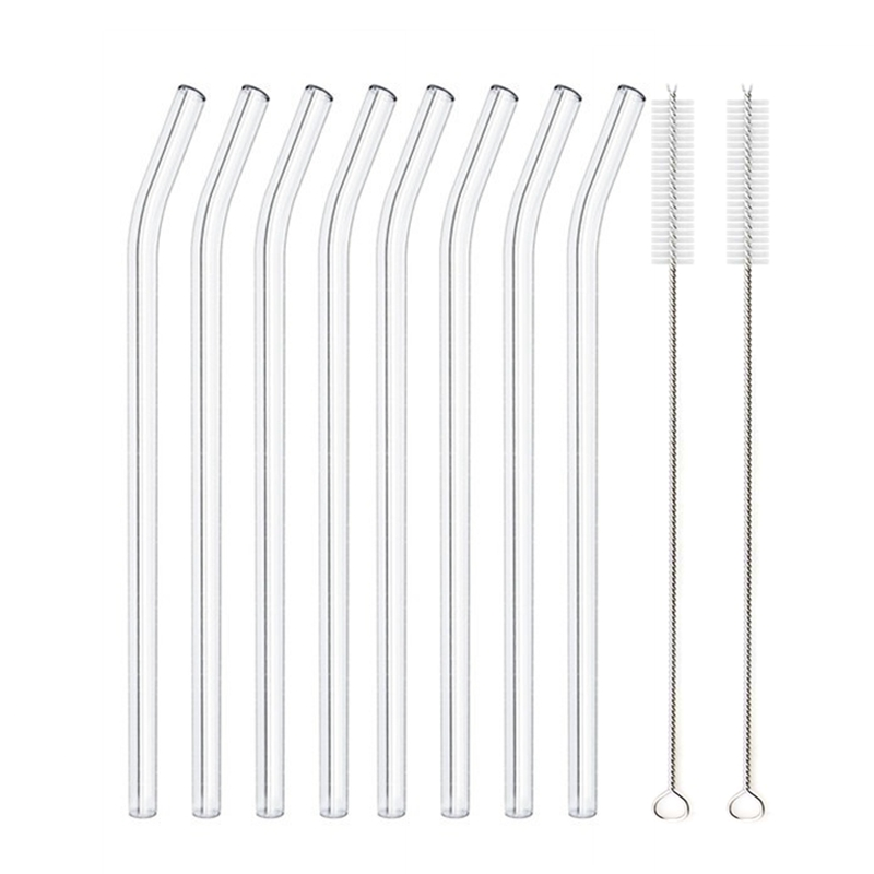 Glass Drinking Straws (19 cm)