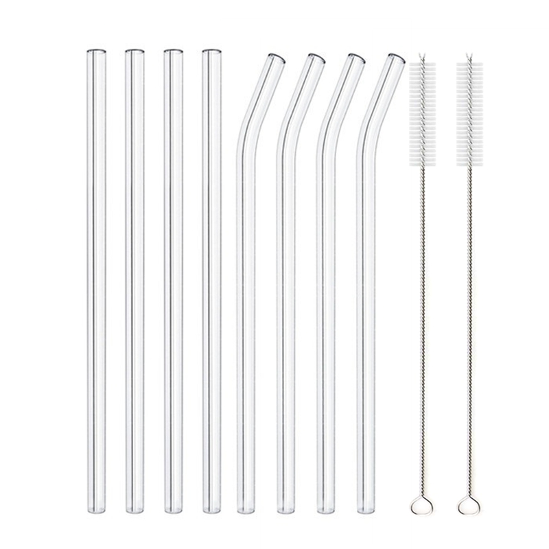 Glass Drinking Straws (19 cm)