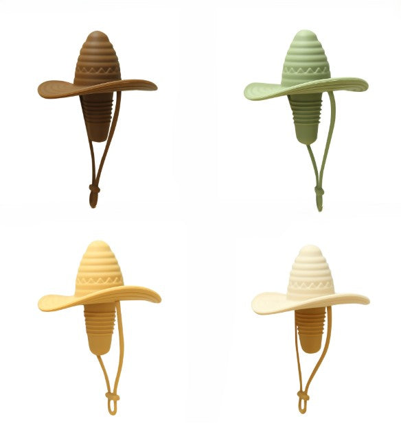 Weinstöpsel - Cowboy Hut (4er-Set)