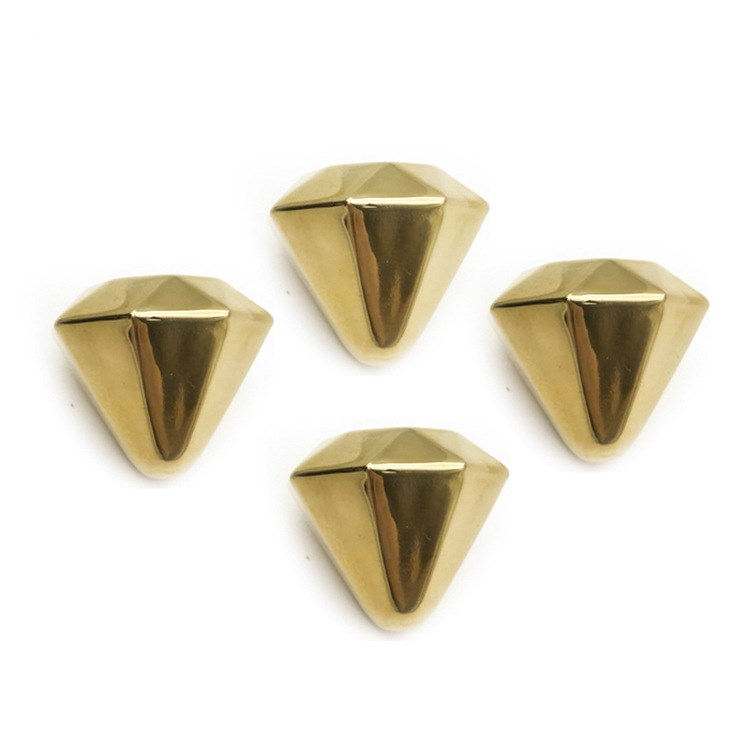 Edelstahl-Eiswürfel – Diamant (8 Stück)