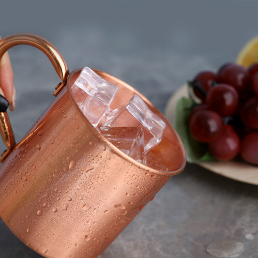 Pure Copper Mug (Set of 2)