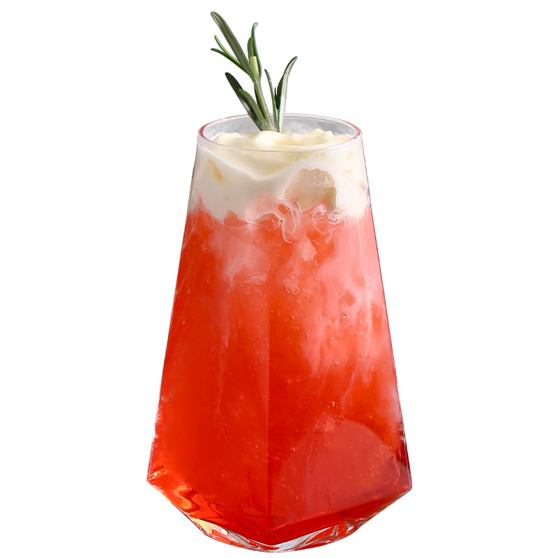 Highball-Glas in länglicher Diamantform (2er-Set)