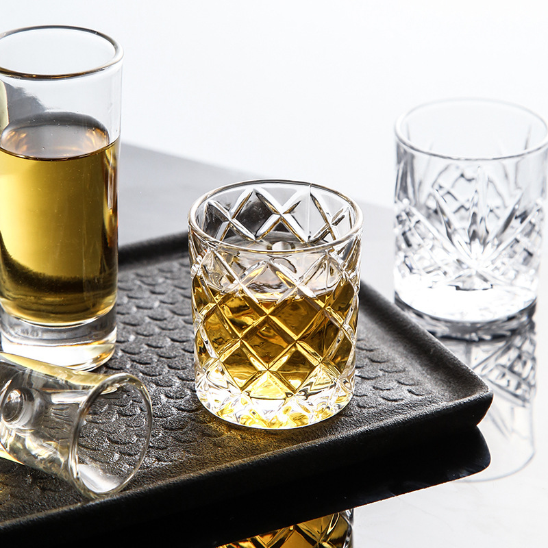 Mini-Whisky Shot-Glas (4er-Set)