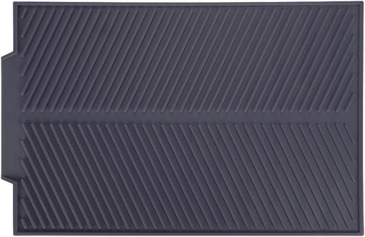 Drain Mat – Black (37.5 × 24.5 cm)