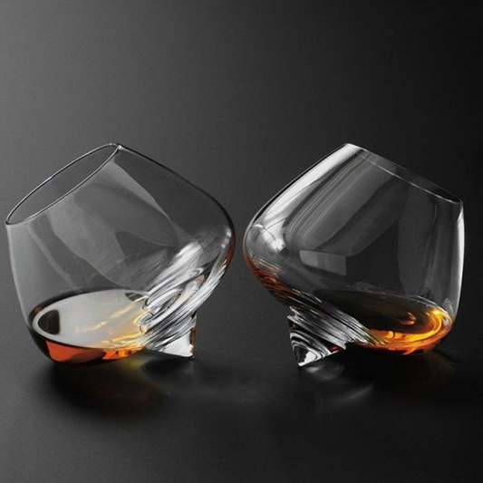 Diamond-Shaped Whisky Snifter (set of 2)