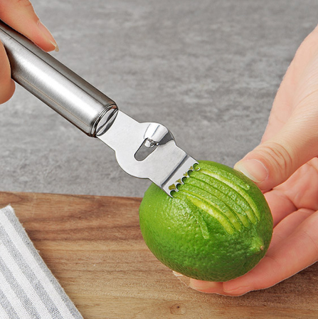 Citrus Peeler with Double Cutting Head