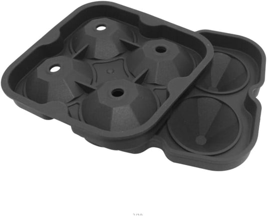 Silicone Ice Tray – Diamonds (4 pieces)