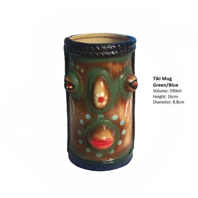 Ausgefallene Tiki-Gläser – Verschiedene Designs