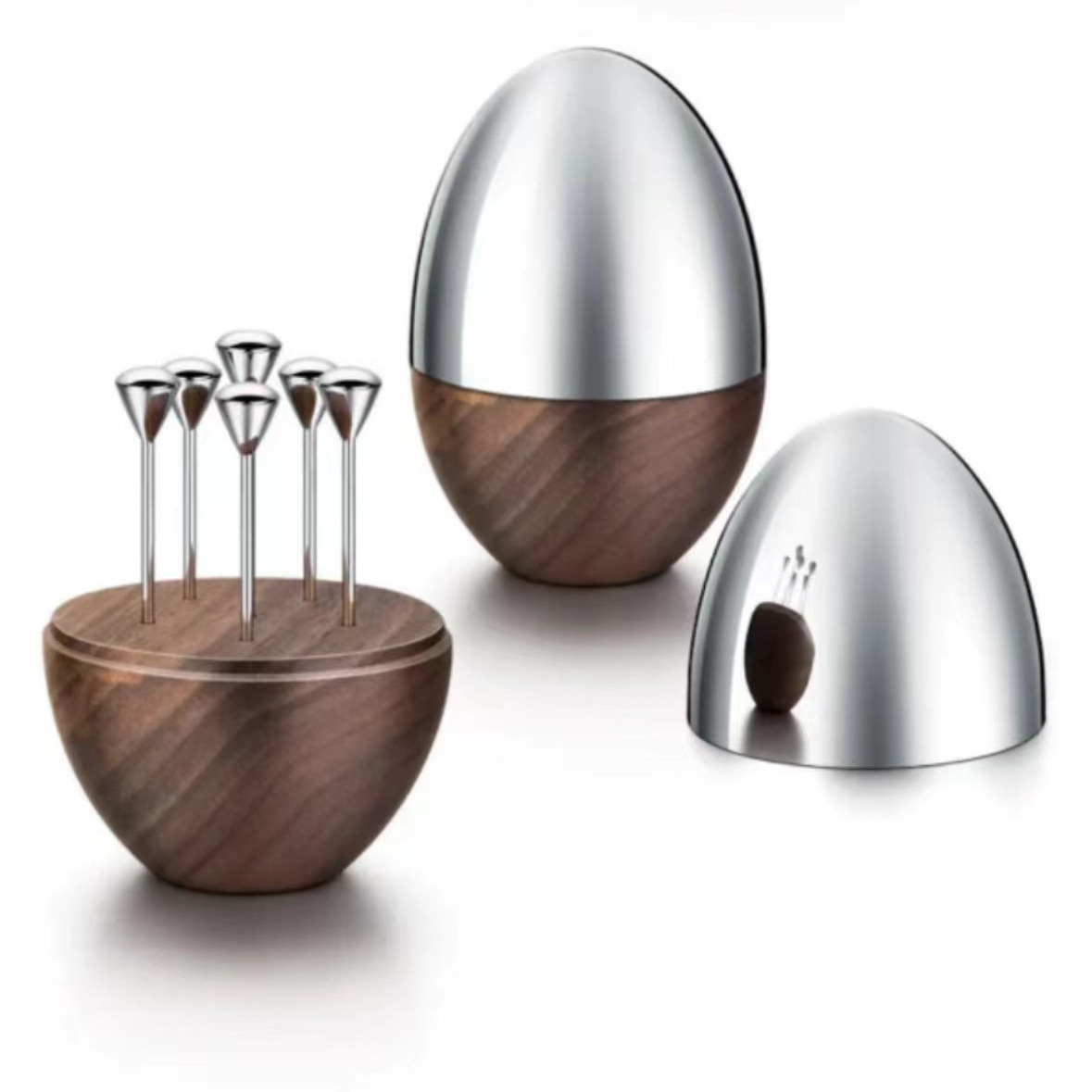 Cocktailspiess-Set mit Aufbewahrungsbehältnis