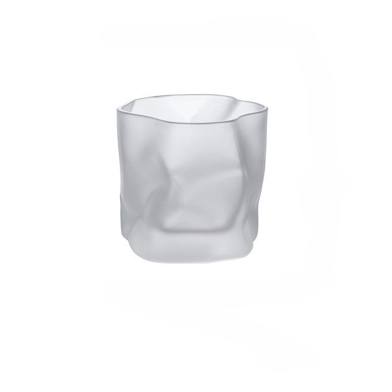 Whisky-Glas im japanischen Stil – Crumpled Paper (2er-Set)