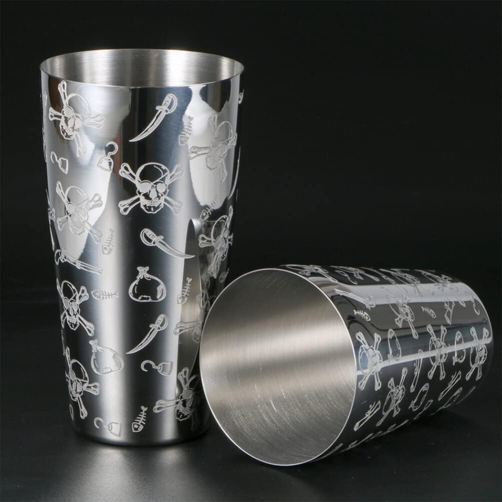 Gravierter Boston Shaker