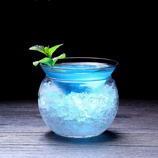 Molecular Glass with Ice Bowl (Set of 2)