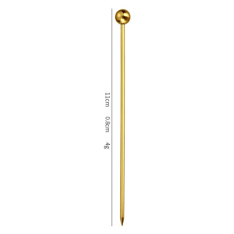 Cocktailspiess-Set – Kugel (8er-Set)