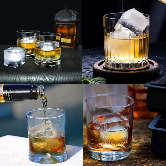 Silicone Ice Tray – Large Cubes