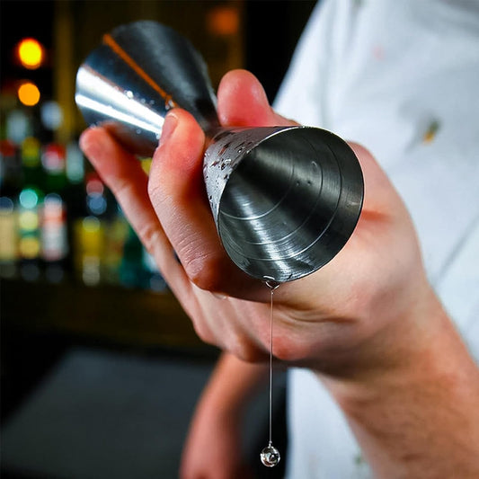 Single Piece Japanese-Style Jigger (30/45ml, 30/60ml)