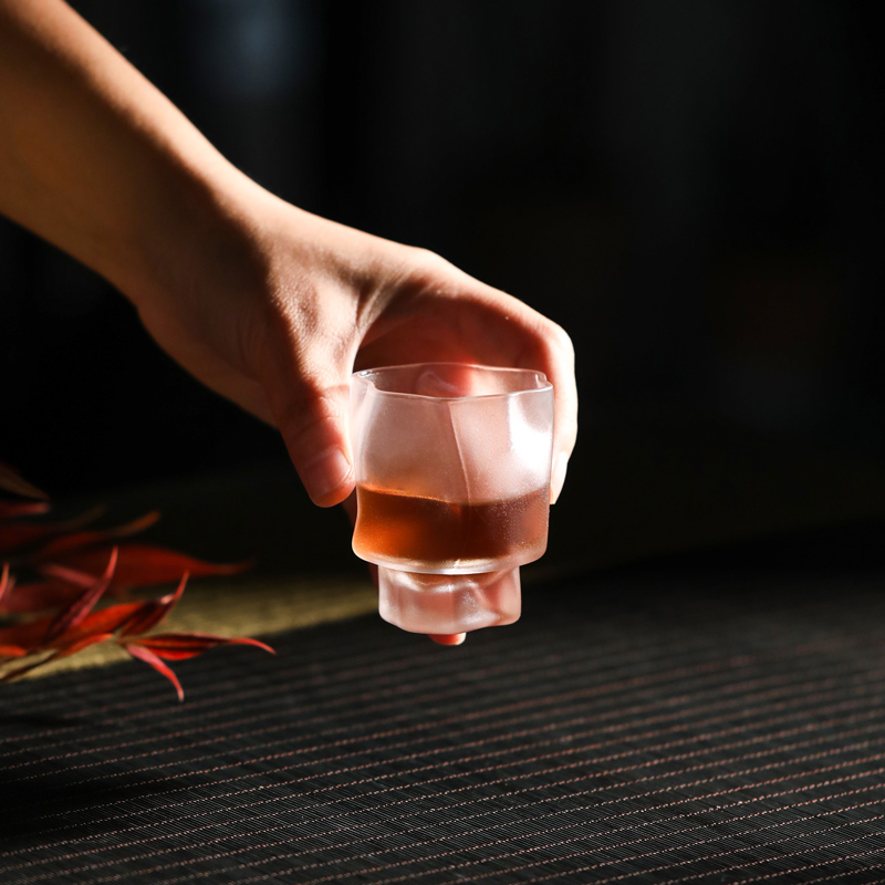 Shot-Glas im japanischen Stil – Crumpled Paper (4er-Set)