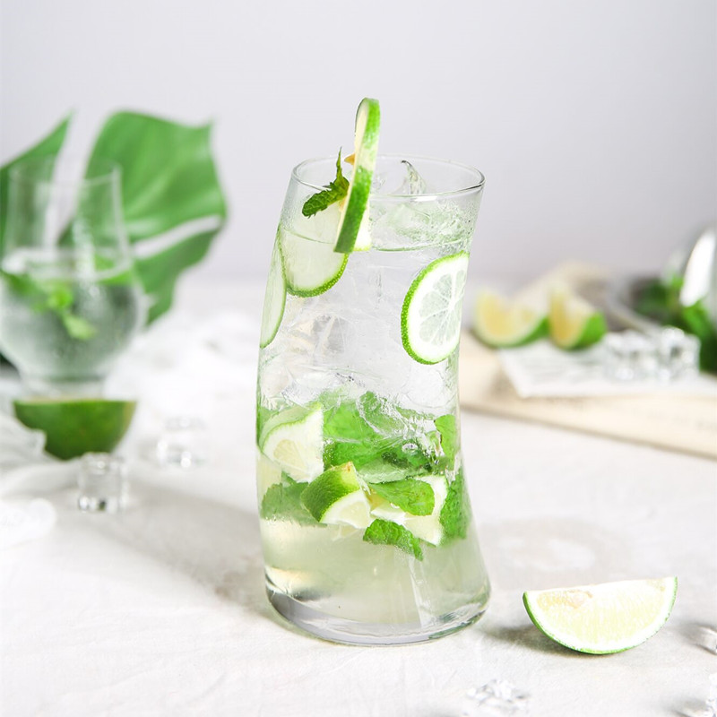 Highball-Glas mit Segel-Krümmung (2er-Set)