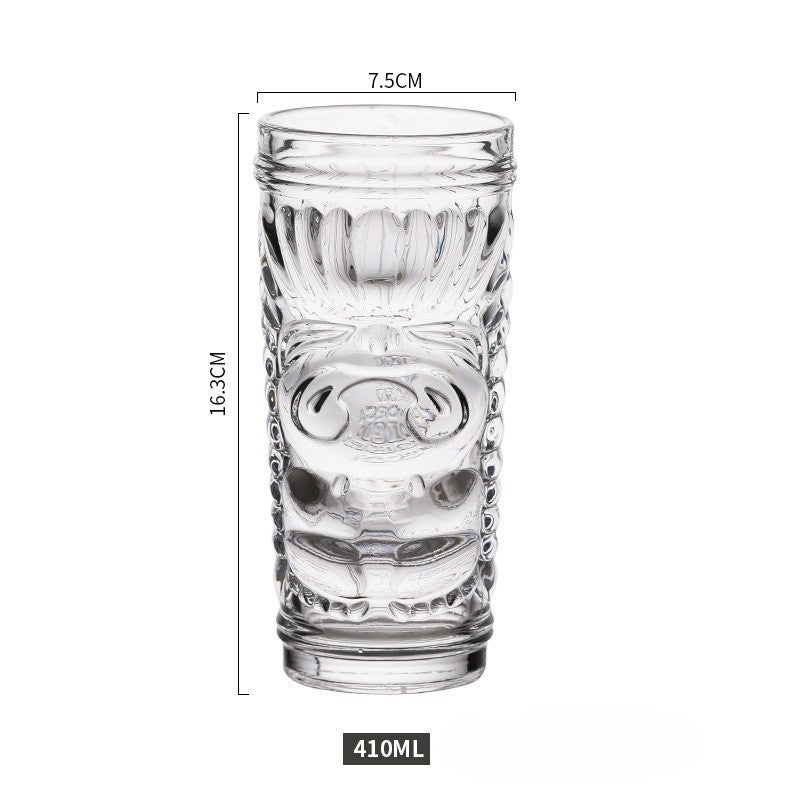 Tiki-Gläser Klarglas (2er-Set)