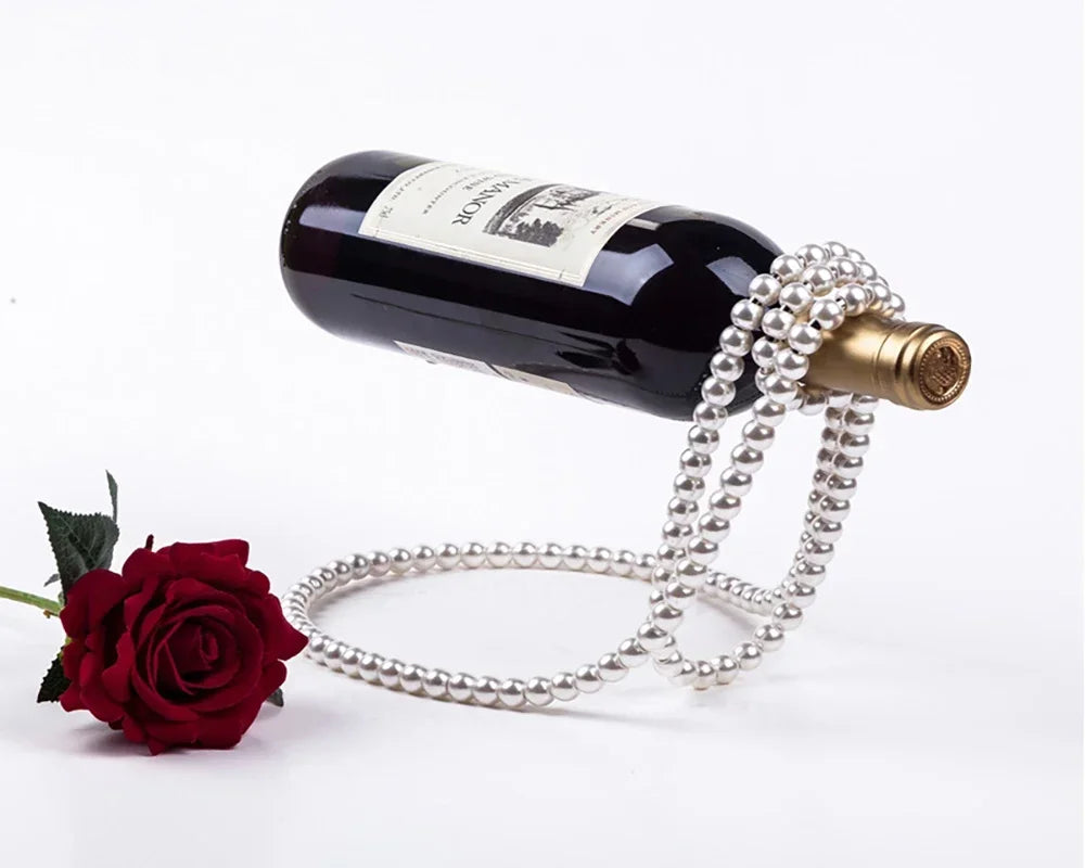 Weinregal – Perlenkette