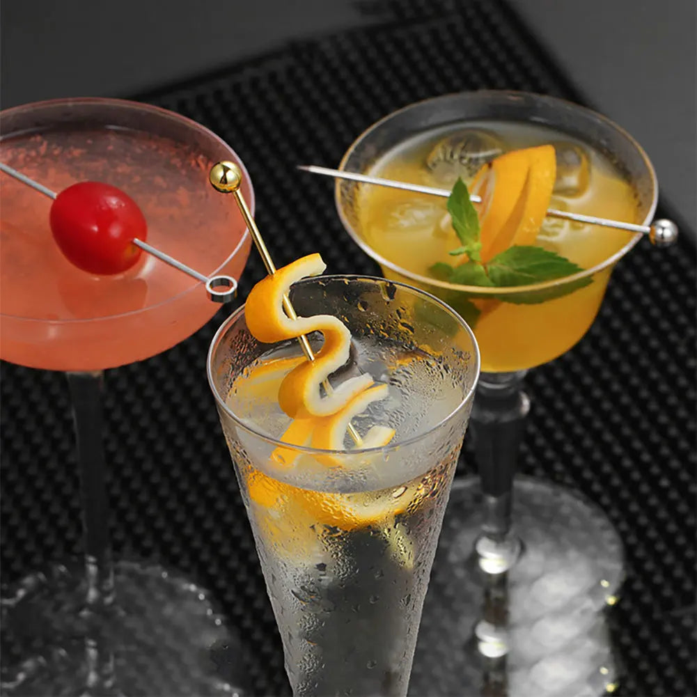 Cocktailspiess-Set – Kugel (8er-Set)