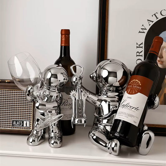 Astronaut Wine Rack