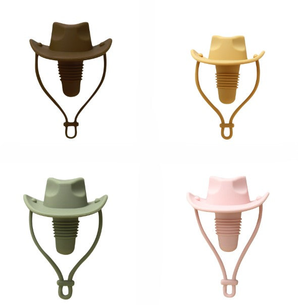 Weinstöpsel - Cowboy Hut (4er-Set)