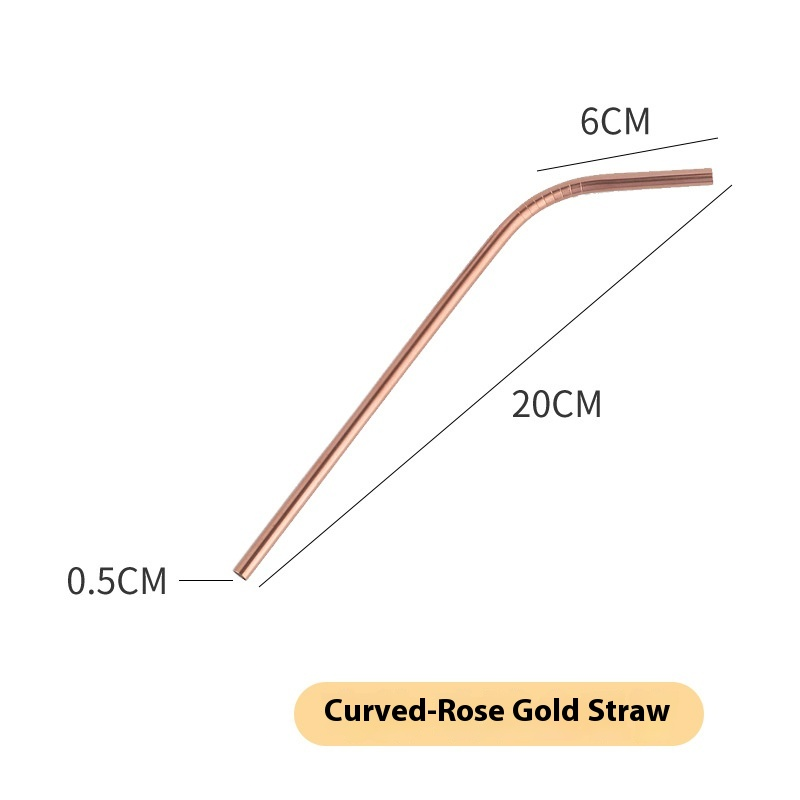 Metal Straws (21.5 cm)