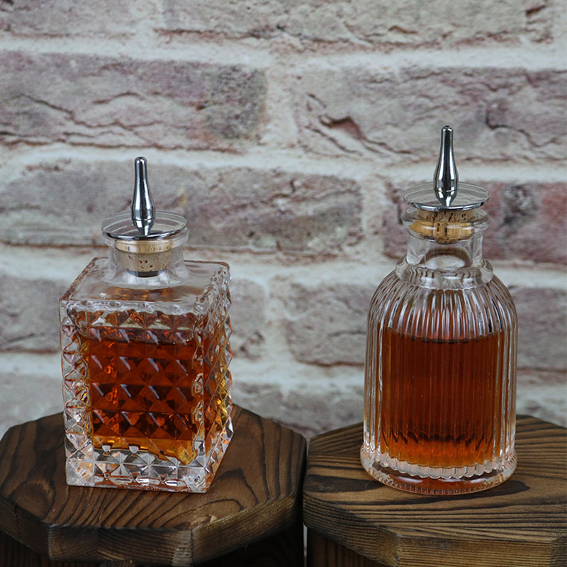 Vintage-Style Bitters Bottle