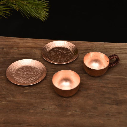 Pure Copper Cup - The Shūgetsu (Set of 2)