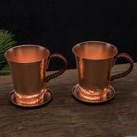 Pure Copper Cup - The Ryūjin (Set of 2)