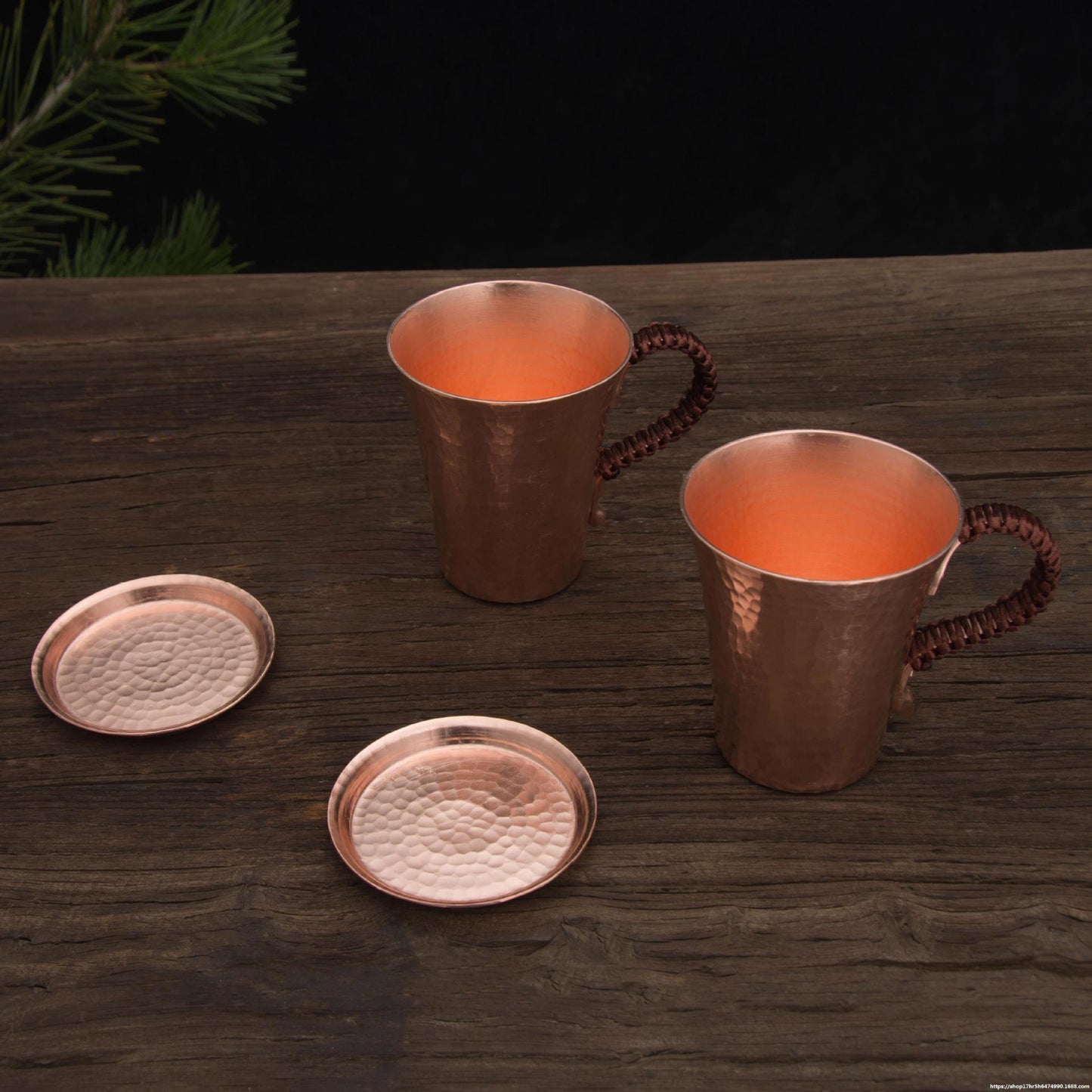 Pure Copper Cup - The Ryūjin (Set of 2)