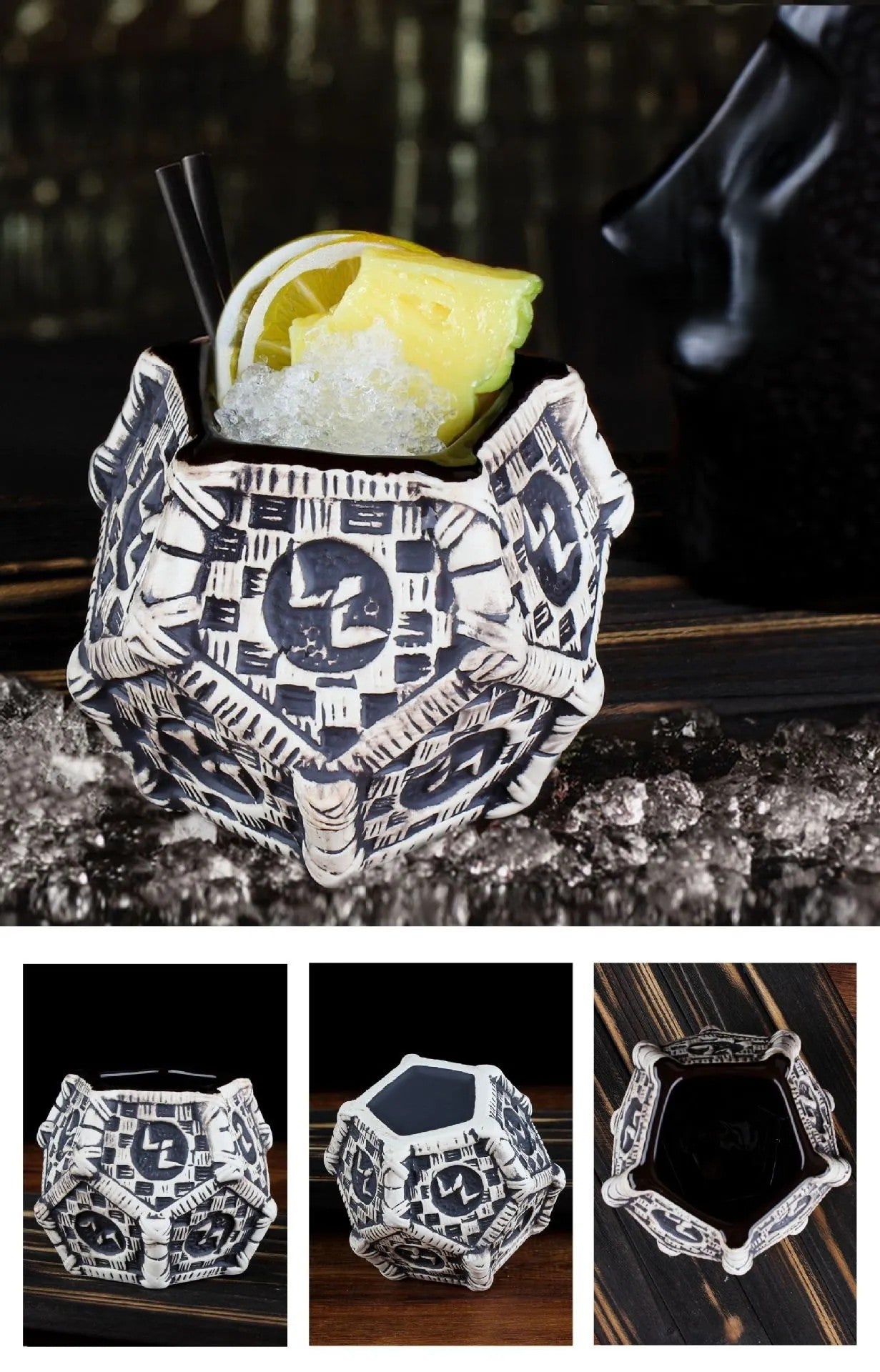Ausgefallene Tiki-Gläser – Weitere Designs