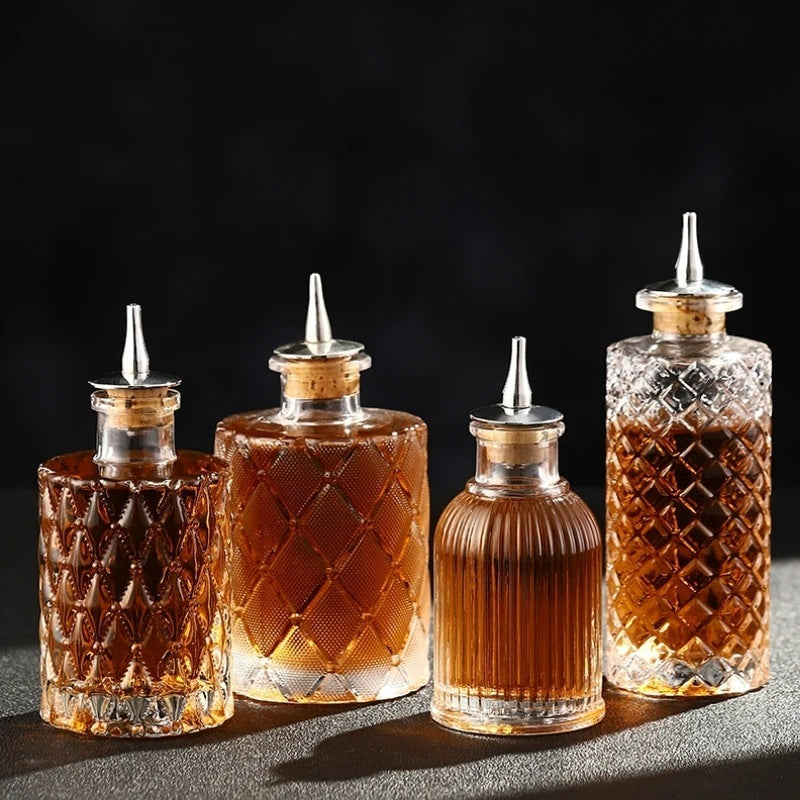 Vintage-Style Bitters Bottle