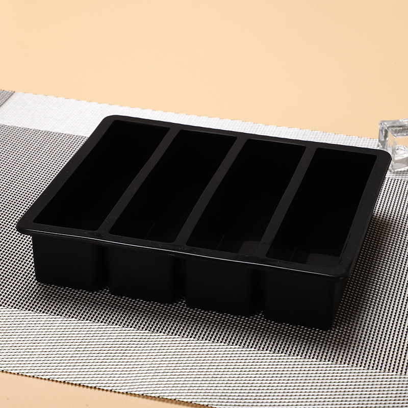 Silicone Ice Tray – Highball Cubes (4 pieces)