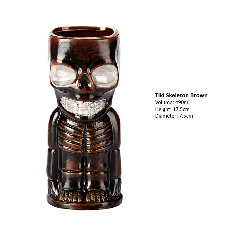 Piraten Tiki-Gläser – Verschiedene Designs