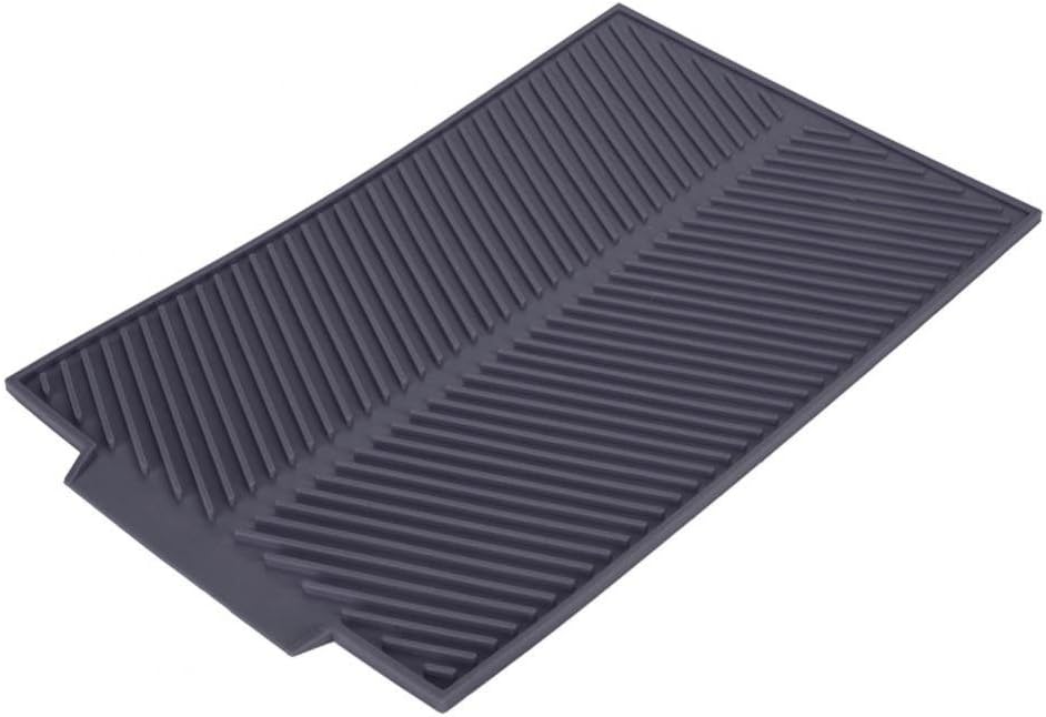 Drain Mat – Black (37.5 × 24.5 cm)