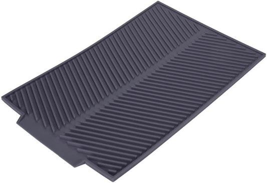 Drain Mat – Black (37.5 × 24.5 cm)