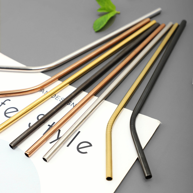 Metal Straws (21.5 cm)