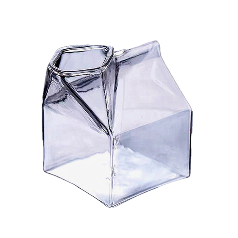 Milchkarton-Glas (2er-Set)