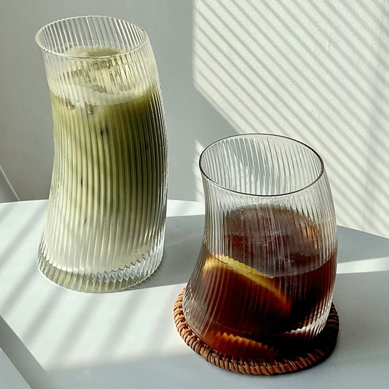 Rocks Glass with Sail Curve (Set of 2)