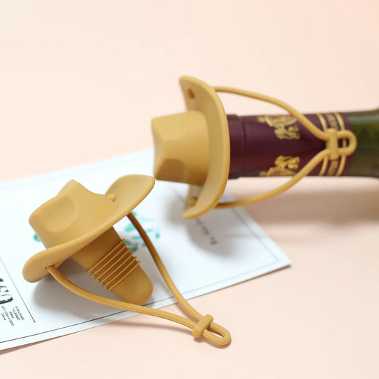 Wine Stopper - Cowboy Hat (Set of 4)