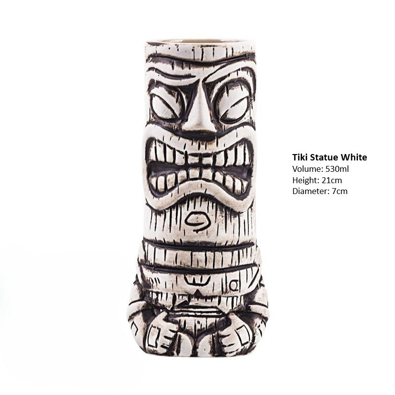 Tiki-Gläser Idolstatuen – Verschiedene Designs