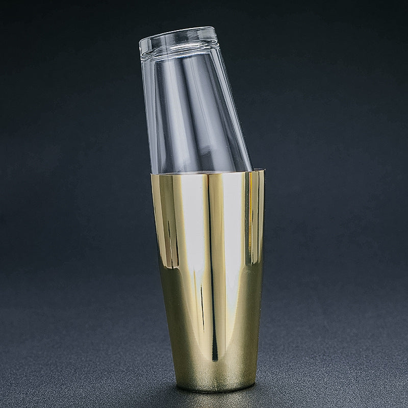 Glas/Edelstahl Boston Shaker