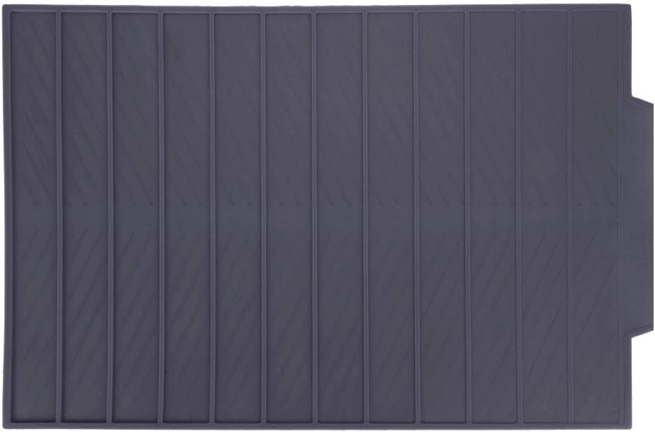 Drain Mat – Black (37.5 × 24.5 cm)