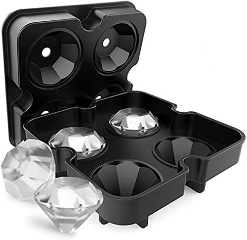 Silicone Ice Tray – Diamonds (4 pieces)