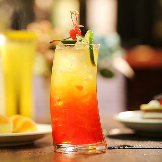 Highball-Glas mit Segel-Krümmung (2er-Set)