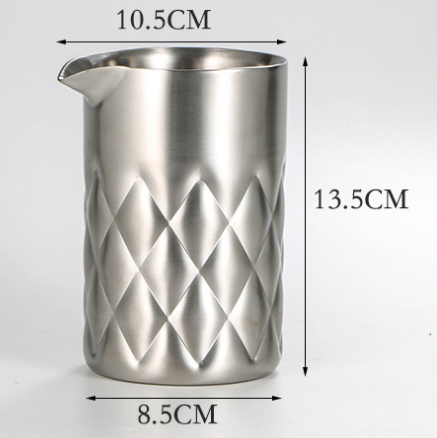 Stainless Steel Mixing Glass (500 ml)