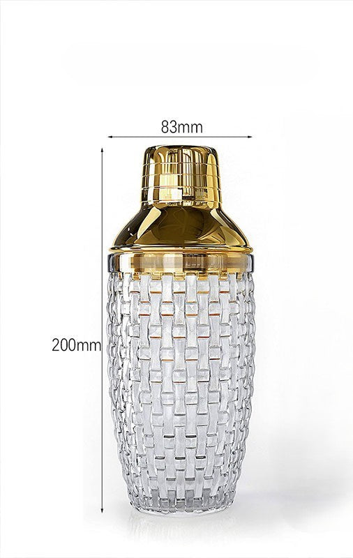 Gläserner Dreiteiliger Shaker