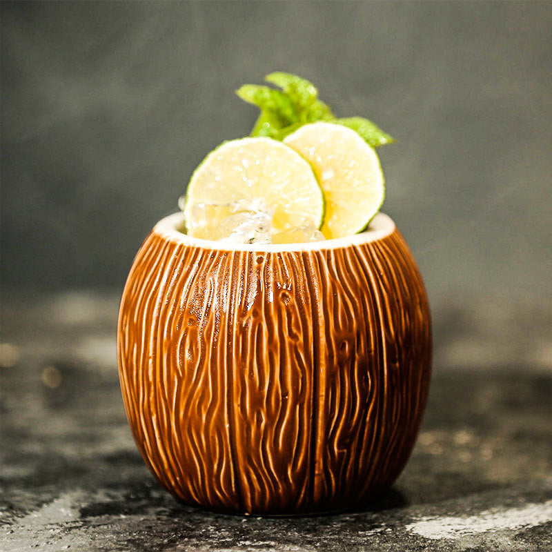 Tiki Glass Coconut