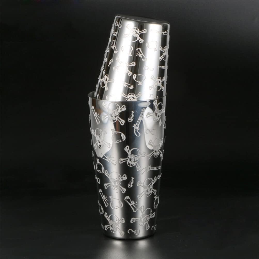 Gravierter Boston Shaker